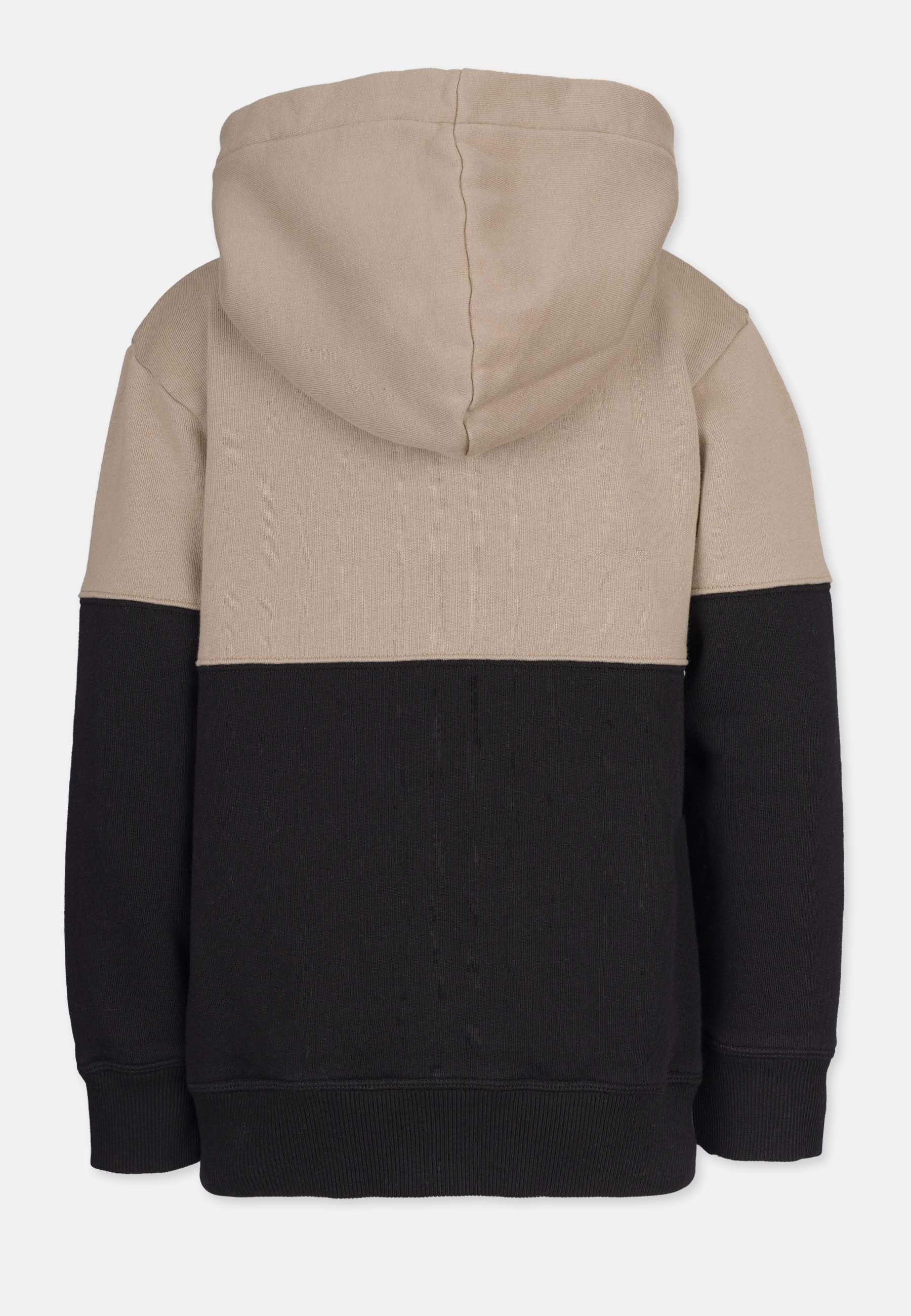 Split Zip Hooded