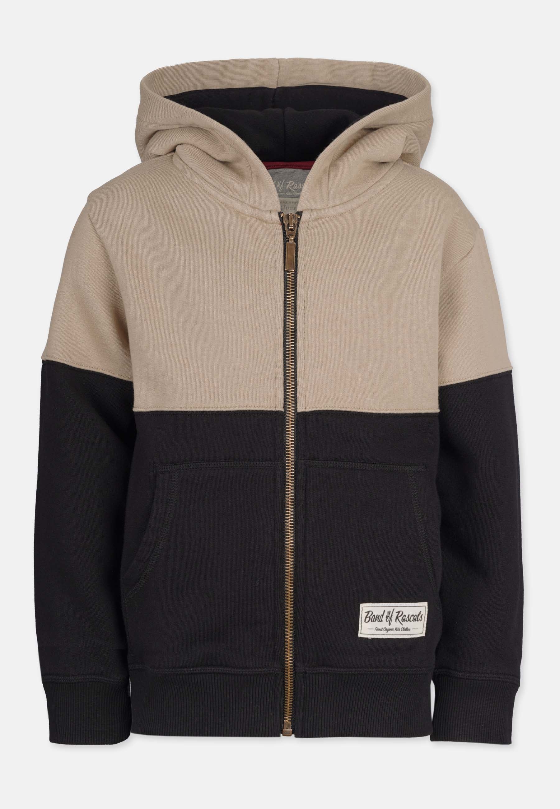 Split Zip Hooded